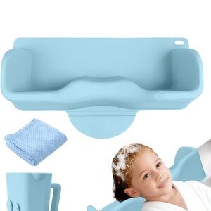 Blue Kids Bath Support